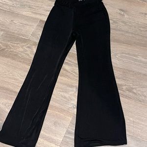 Semi sheer black pants